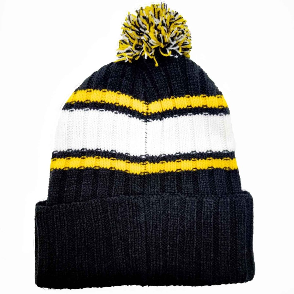 47 Black and yellow NHL Boston Bruins "Plateau" beanie