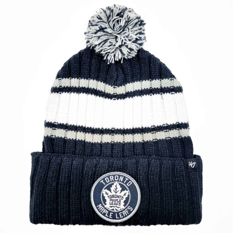 47 Bonnet Bleu marine NHL Toronto Maple Leafs Plateau