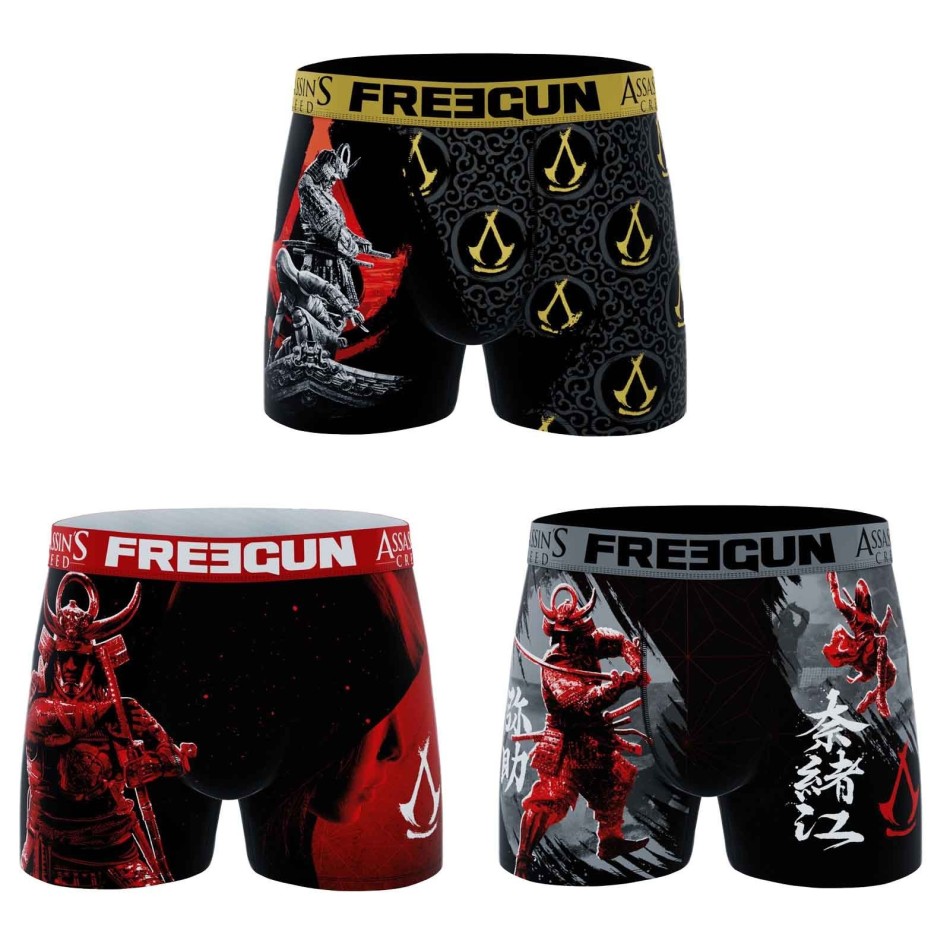 Lot de 3 Boxers Garçon "Assassin's Creed : Shadows"