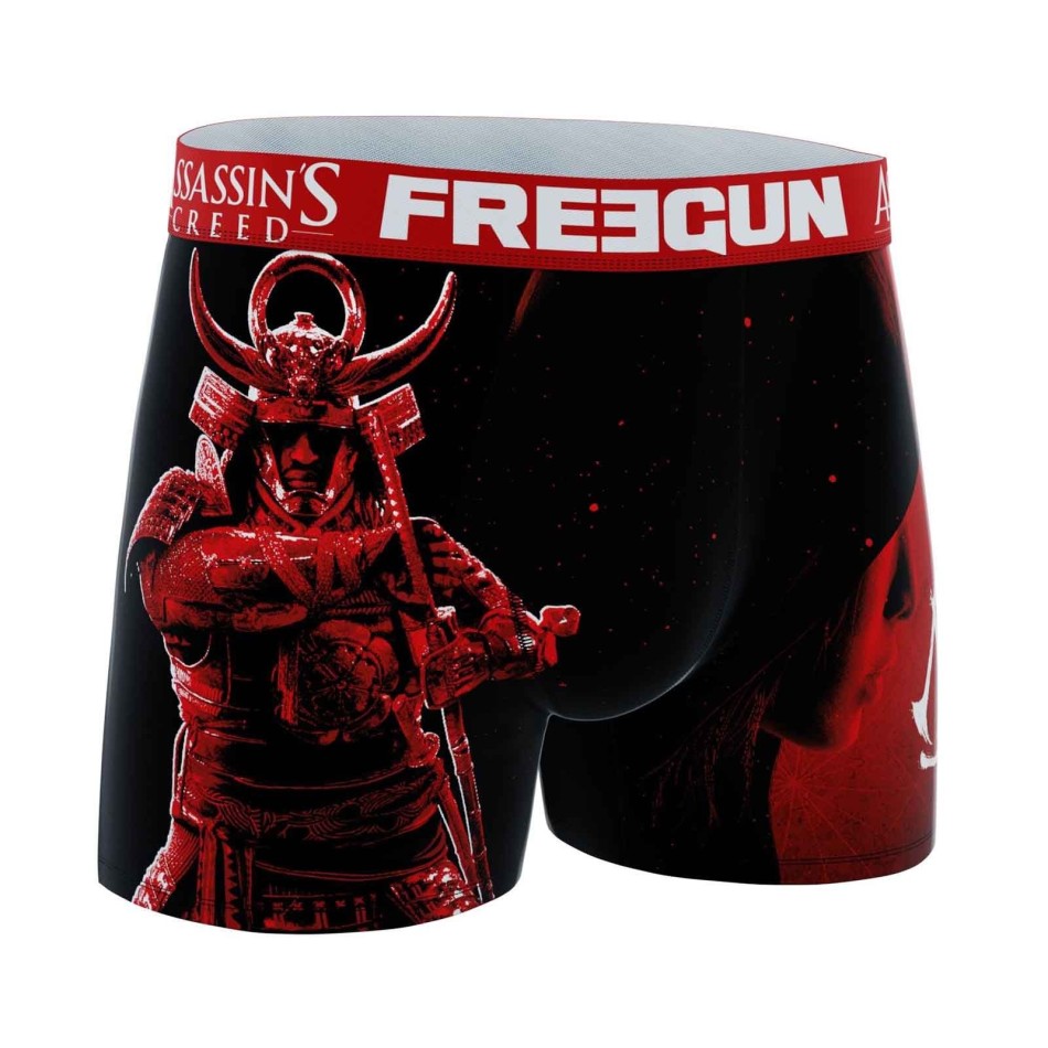 FREEGUN Set om 3 "Assassin's Creed : Shadows" boxershorts för pojkar