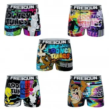 Lot de 5 Boxers Garçon Looney Tunes (Lot boxers Garçon) Freegun chez FrenchMarket