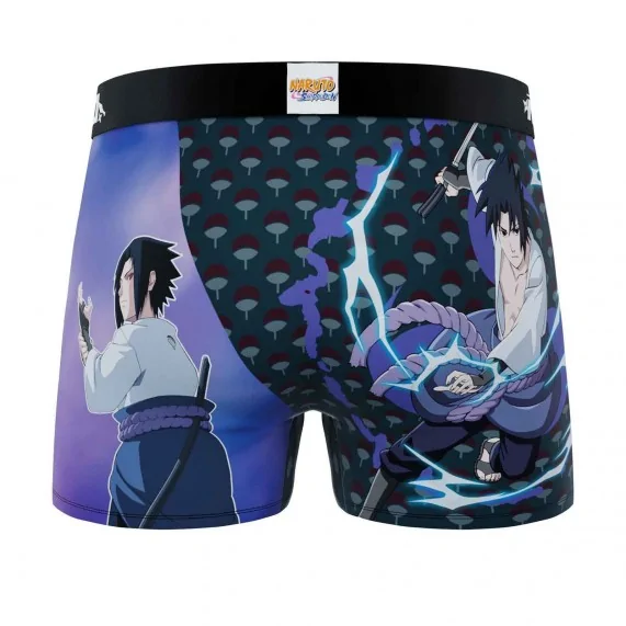 Boxer Mann Mikrofaser "Naruto Shippûden" (Boxershorts Mann) Freegun auf FrenchMarket