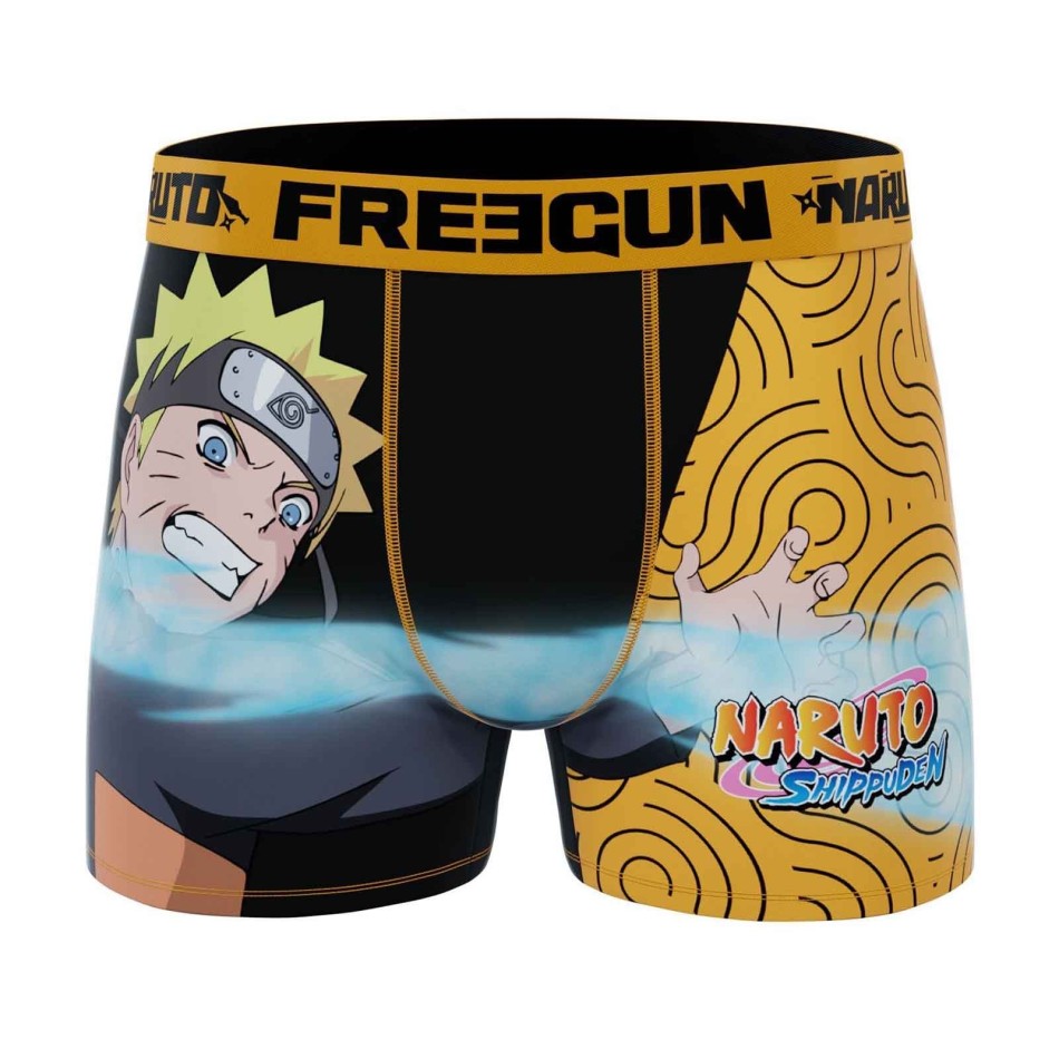 Naruto Shippûden" Microvezel herenboxershort (Herenboxershorts) Freegun chez FrenchMarket