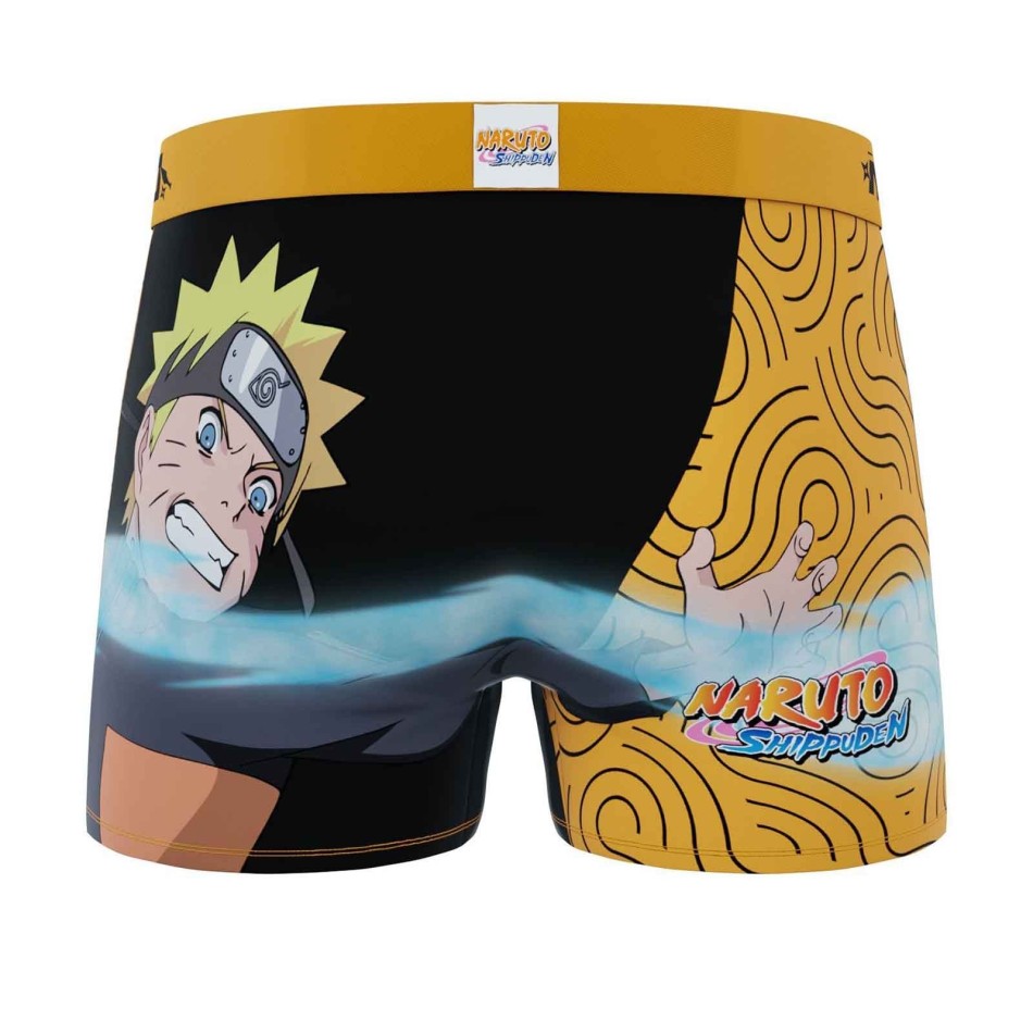 FREEGUN Boxershorts "Naruto Shippûden" i mikrofiber för män