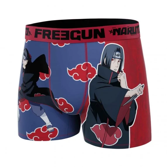 Boxer Mann Mikrofaser "Naruto Shippûden" (Boxershorts Mann) Freegun auf FrenchMarket