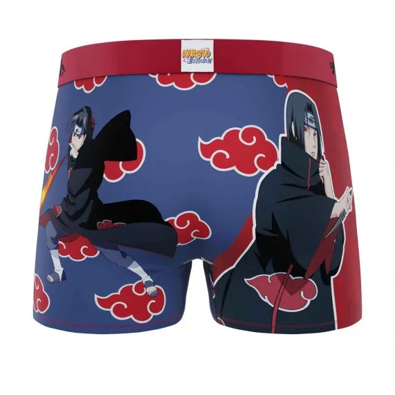 Boxer Mann Mikrofaser "Naruto Shippûden" (Boxershorts Mann) Freegun auf FrenchMarket
