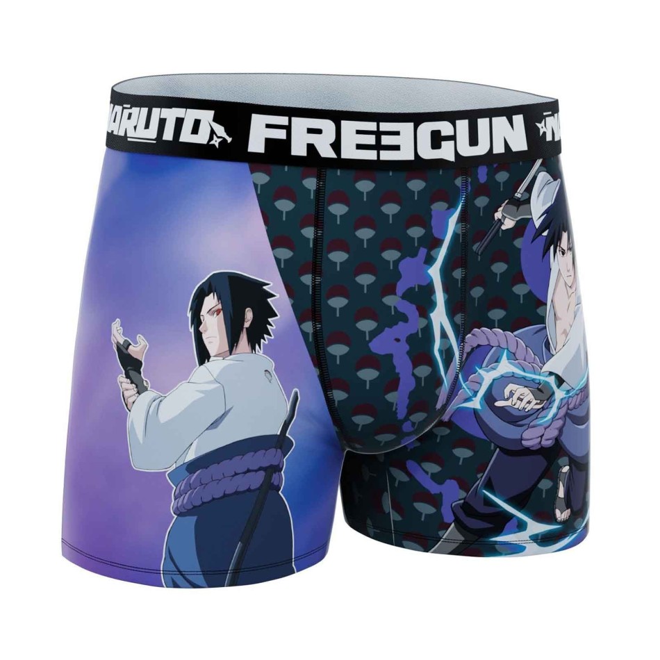 Lot de 5 Boxers Homme "Naruto Shippûden" (Lot boxers Homme) Freegun chez FrenchMarket