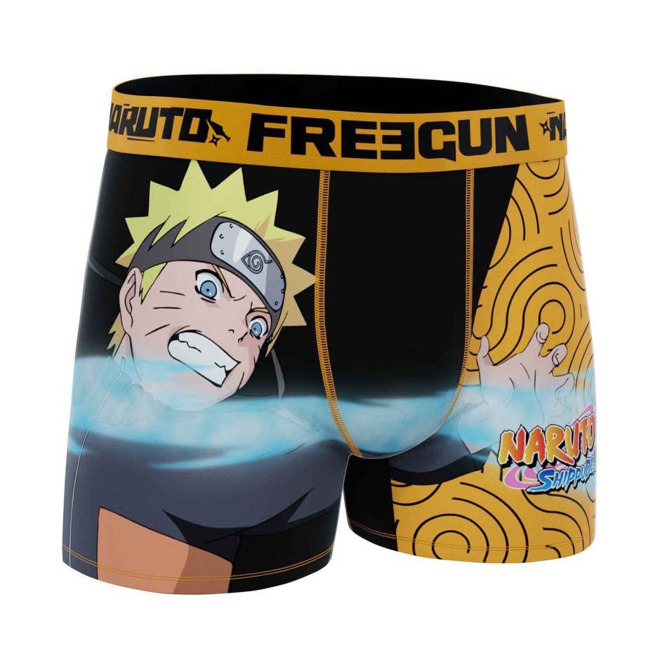 FREEGUN x Naruto | Set med 5 st Naruto boxershorts för män French Market