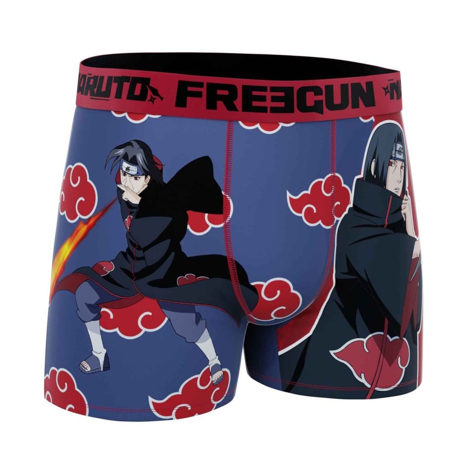 FREEGUN x Naruto | Set med 5 st Naruto boxershorts för män French Market