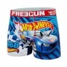 Set di 3 boxer in microfibra "Hot Wheels" per ragazzo (Confezione di boxer da ragazzo) Freegun chez FrenchMarket