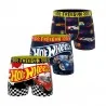 3er-Pack Boxershorts "Hot Wheels", Jungen, aus Mikrofaser (Boy's Boxershorts Pack) Freegun auf FrenchMarket