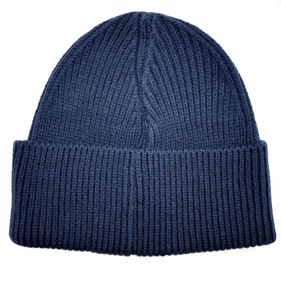 Leather-effect logo" lapel hat (Beanie) Gulf on FrenchMarket