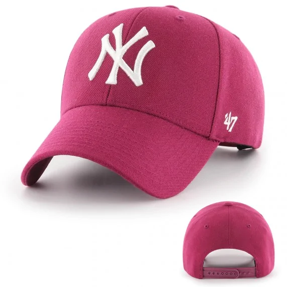 MLB New York Yankees MVP Snapback Cap rosso (Cappellino) '47 Brand chez FrenchMarket