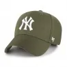 MLB New York Yankees MVP Snapback Cap Verde (Gorras) '47 Brand chez FrenchMarket