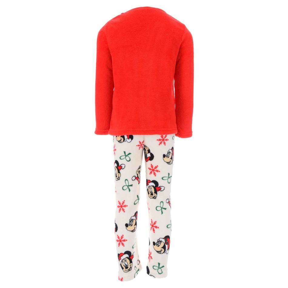 Disney Minnie Mouse - Ensemble Pyjama Hiver Chaud Polaire Fille "Happy Christmas" (Ensembles de Pyjama) French Market chez Fr...