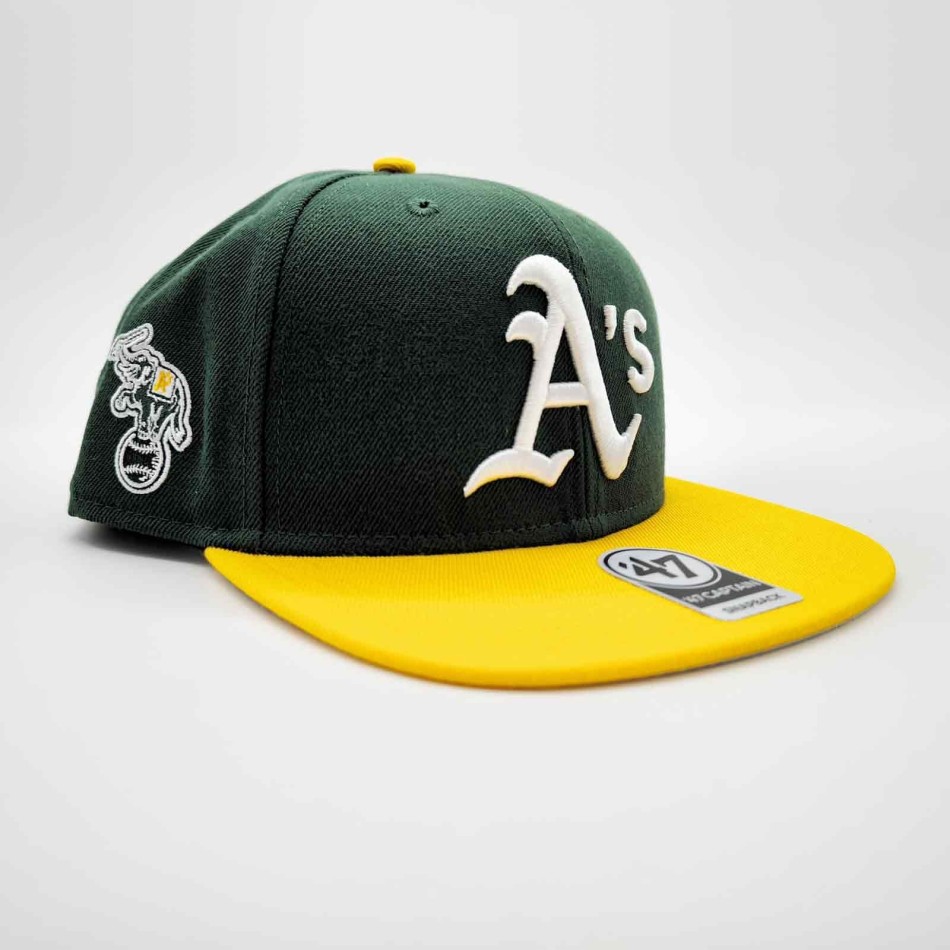 MLB Oakland Athletics "Sure Shot Two Tone Captain Collection" Kappe (Cap) '47 Brand auf FrenchMarket