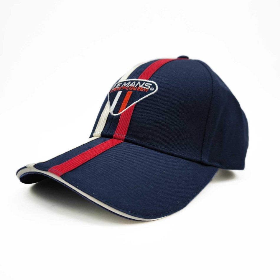 Steve McQueen Marinblå keps Herr Dam Baseball Racing Le Mans