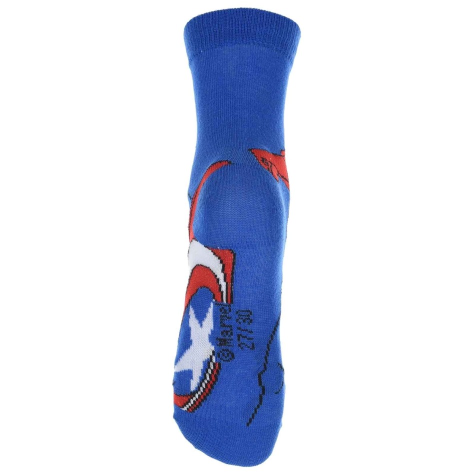 MARVEL AVENGERS | Set med 3 par pojkstrumpor i bomull