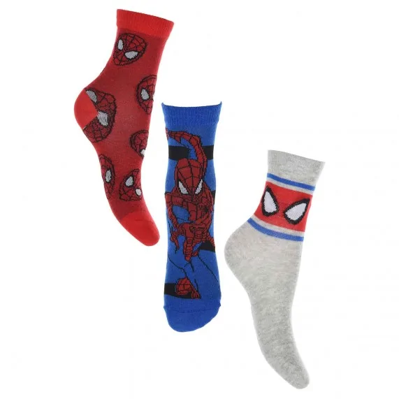 Set of 3 pairs of MARVEL "Spider-Man" Boy Socks (Fantasies) French Market on FrenchMarket