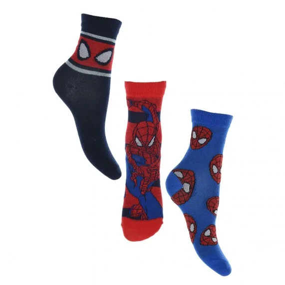 Set of 3 pairs of MARVEL "Spider-Man" Boy Socks (Fantasies) French Market on FrenchMarket