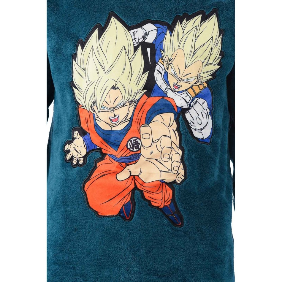 Dragon Ball Z - Son Goku Vegeta Fleece Pyjamas Set för män