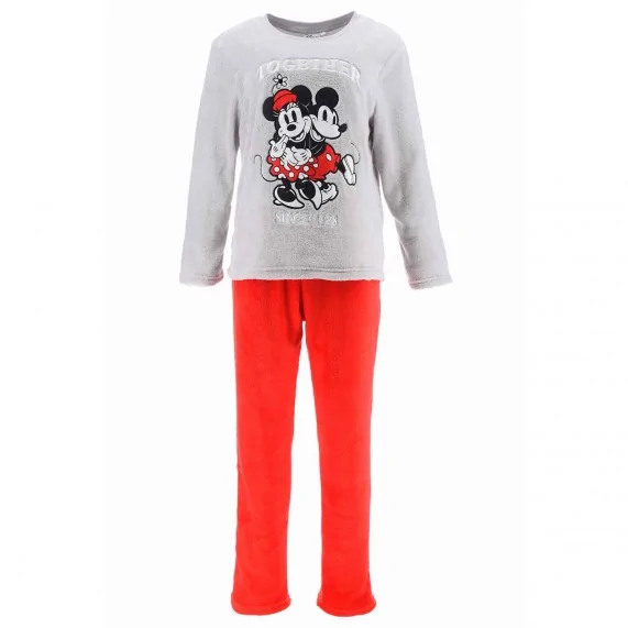 Disney - Minnie en Mickey Fleece Pyjama Set voor dames (Pyjama sets) French Market chez FrenchMarket