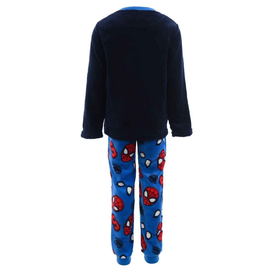 MARVEL Spider-Man - Pyjamasset i fleece för pojkar i presentförpackning