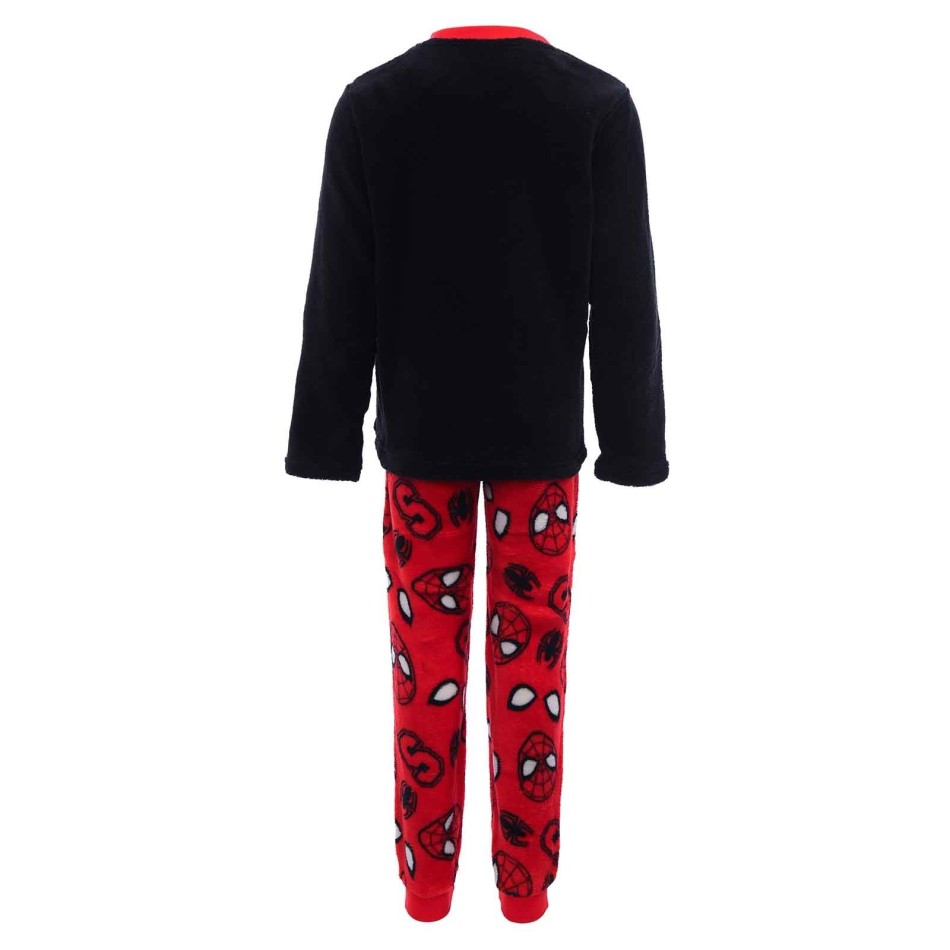 MARVEL Spider-Man - Pyjamasset i fleece för pojkar i presentförpackning