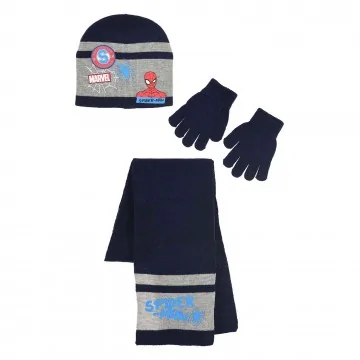 Ensemble Echarpe Bonnet Gants "Spider-Man" (Bonnetten) French Market chez FrenchMarket