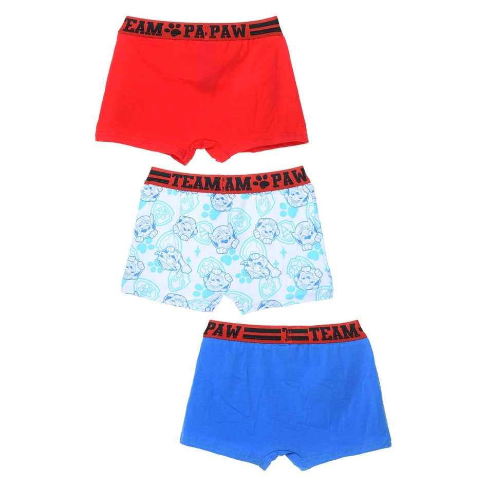 Set di 3 boxer in cotone "Patrol Patrol" per ragazzi (Confezione di boxer da ragazzo) French Market chez FrenchMarket