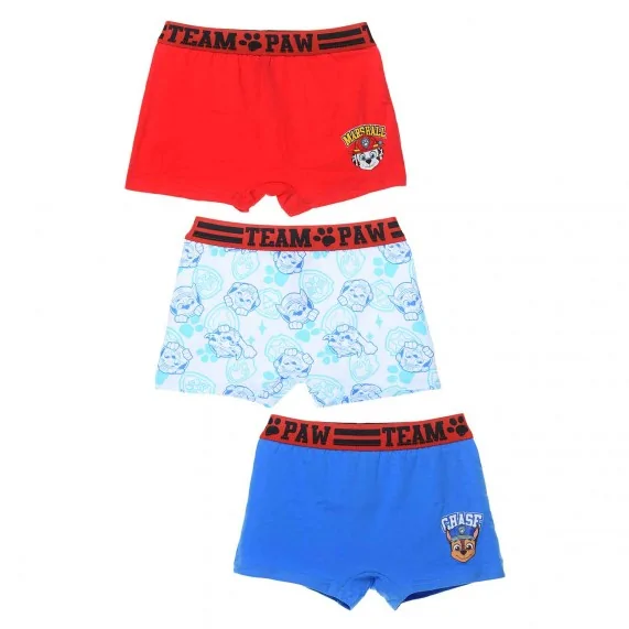 3er-Pack Boxershorts, Jungen, Baumwolle "Pat' Patrouille (Boy's Boxershorts Pack) French Market auf FrenchMarket