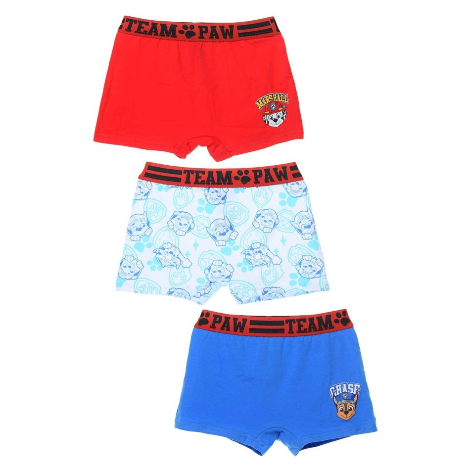 Set di 3 boxer in cotone "Patrol Patrol" per ragazzi (Confezione di boxer da ragazzo) French Market chez FrenchMarket