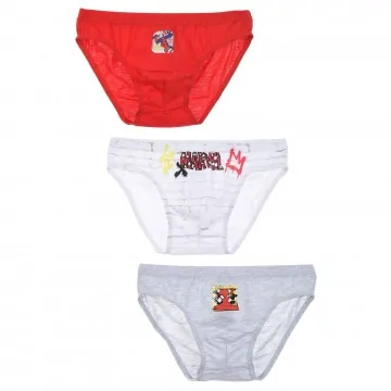 Lot de 3 Slips Coton Garçon Spider-Man (Slips) French Market chez FrenchMarket