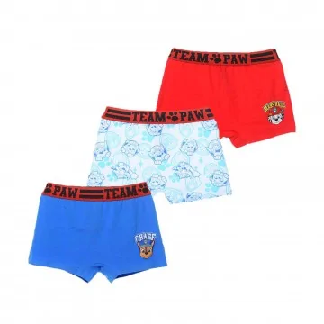 Set di 3 boxer in cotone "Patrol Patrol" per ragazzi (Confezione di boxer da ragazzo) French Market chez FrenchMarket