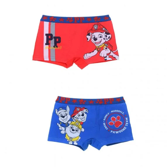 4er-Pack Boxershorts aus Baumwolle für Jungen La Pat' Patrouille (Boy's Boxershorts Pack) French Market auf FrenchMarket