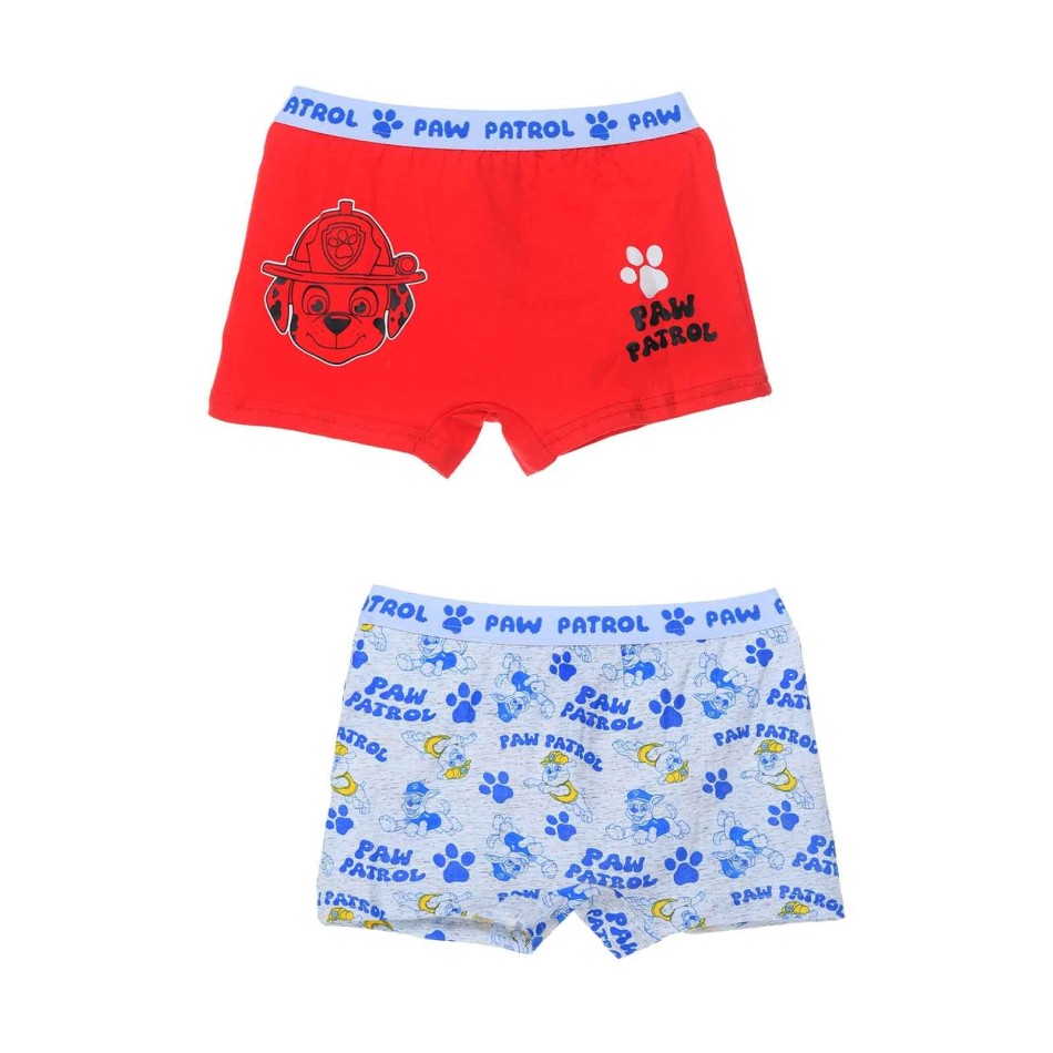 FRENCH MARKET Set of 4 Pat' Patrouille Cotton Boxer Briefs for Boys