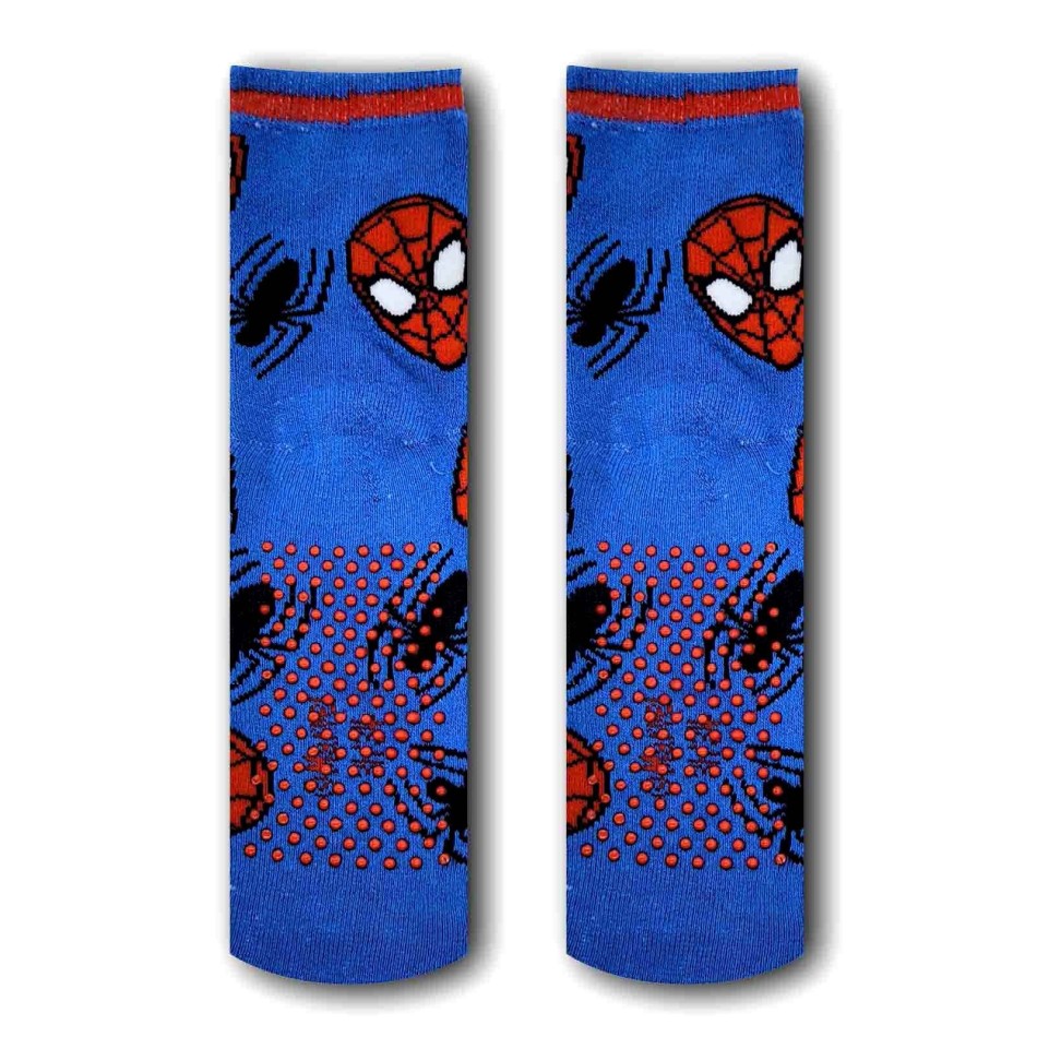 Spider-Man Paire de Chaussettes Antidérapantes Garçon