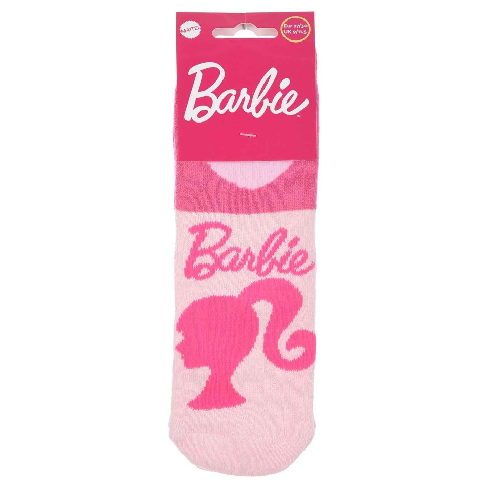 Barbie Paire de Chaussettes Antidérapantes Fille (Chaussettes) French Market chez FrenchMarket