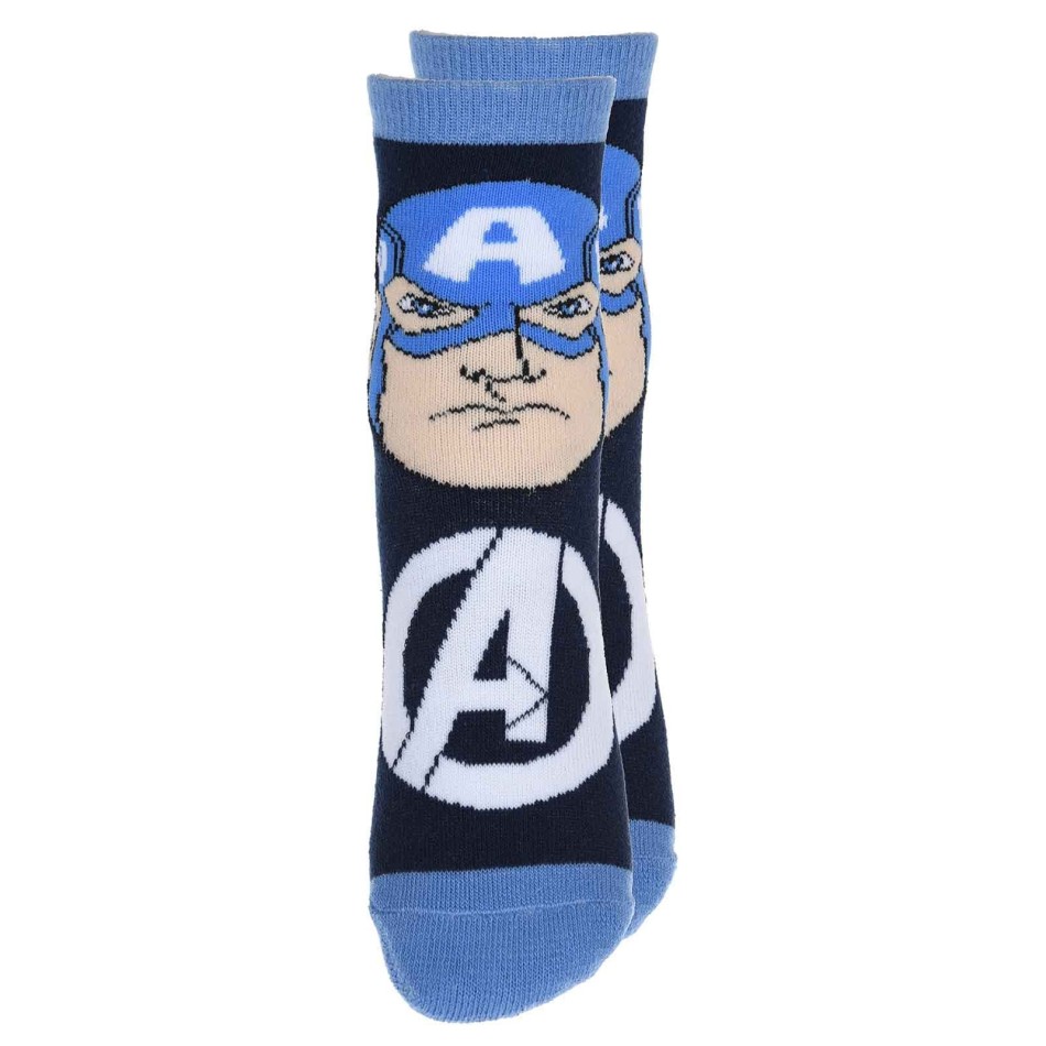 MARVEL Pair of "Avengers" Anti-slip Socks for Boys (Fantasies) French Market on FrenchMarket
