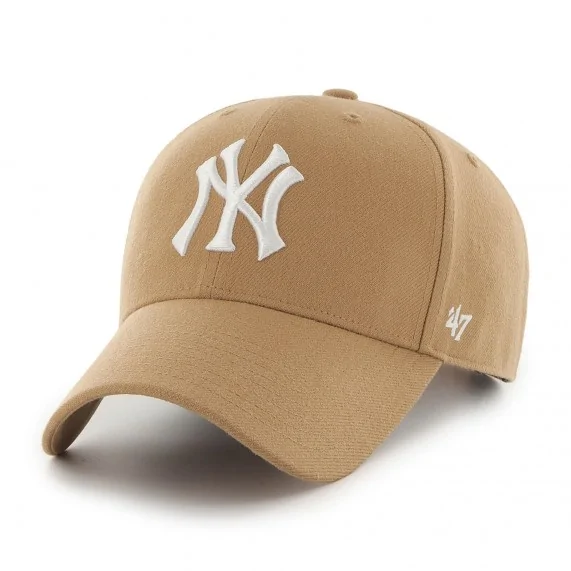 MLB New York Yankees MVP Snapback Camel Cap (Caps) '47 Brand on FrenchMarket