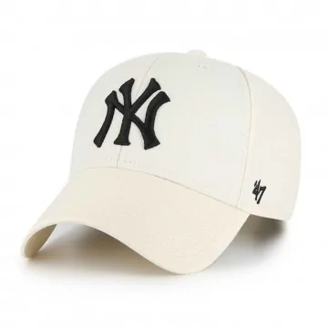 Gorra MLB New York Yankees MVP Snapback Crema Natural (Gorras) '47 Brand chez FrenchMarket