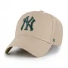 MLB New York Yankees MVP Snapback Cap Beige (Gorras) '47 Brand chez FrenchMarket