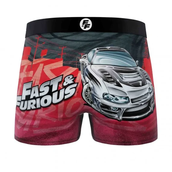 Boxer Mann Mikrofaser "Fast & Furious" (Boxershorts Mann) Freegun auf FrenchMarket