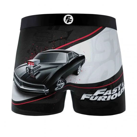 Boxer Mann Mikrofaser "Fast & Furious" (Boxershorts Mann) Freegun auf FrenchMarket