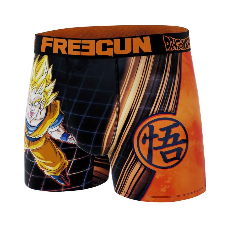 FREEGUN Boys' Dragon Ball Z Boxers sHENRON OR TRUNKs