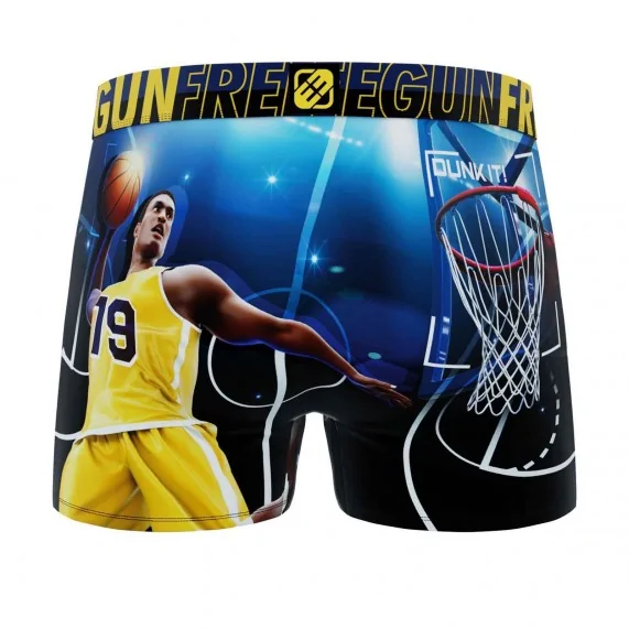 Boxer Homme Premium Sportmand Slam Dunk (Herenboxershorts) Freegun chez FrenchMarket