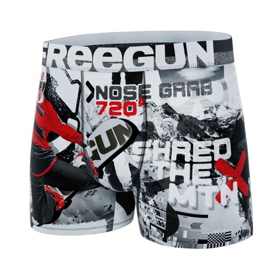 FREEGUN Premium Boxer Sport Extreme Snow för män
