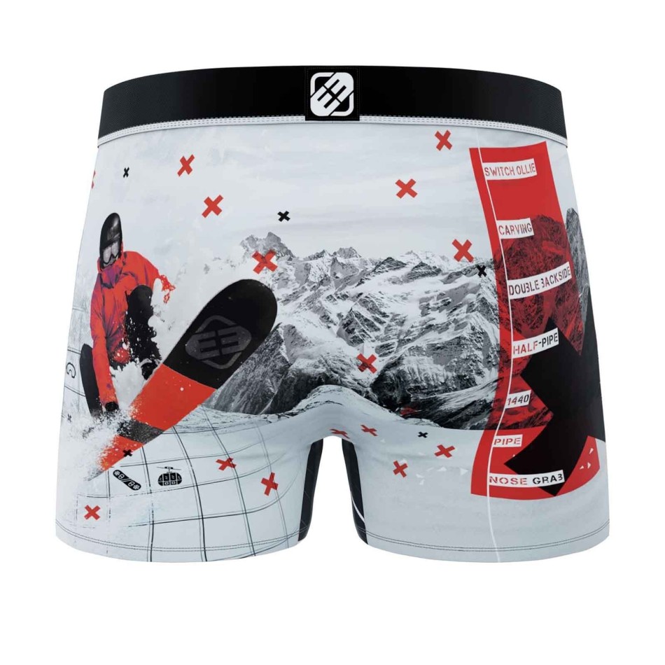 Boxer Homme Premium Sport Extrême Snow