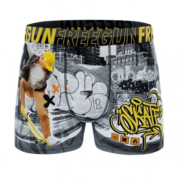 Mannen Premium Skate Boxer (Herenboxershorts) Freegun chez FrenchMarket