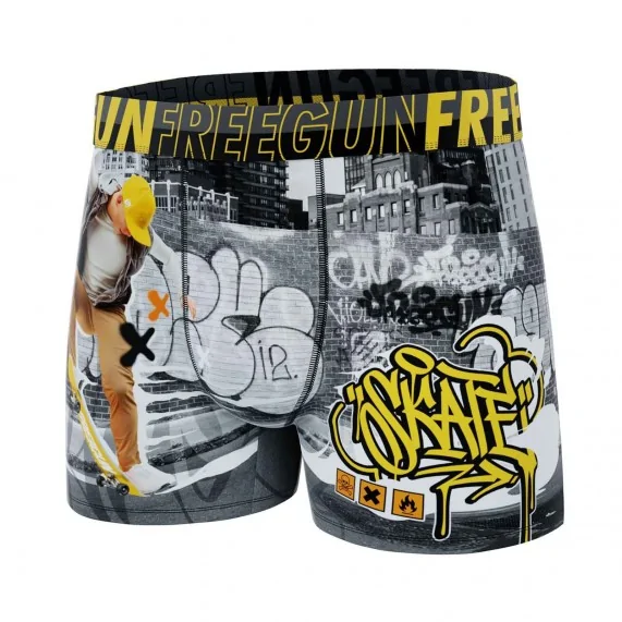 Mannen Premium Skate Boxer (Herenboxershorts) Freegun chez FrenchMarket